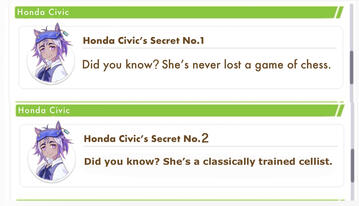 Honda Civic Fun Facts